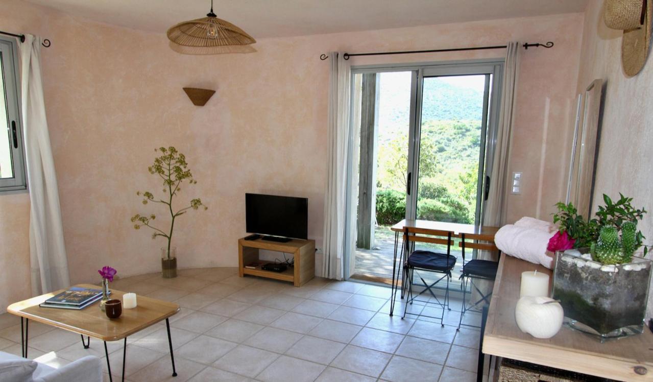 Studio, Vue Sur Mer Et Montagne 圣弗洛朗 外观 照片